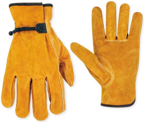 SPLIT COWHIDE DRIVER GLOVES - Click Image to Close