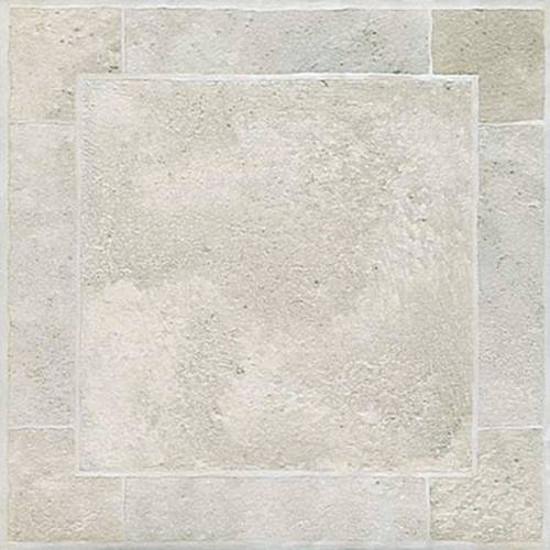 WINTON FLOOR TILE, SELF ADHESIVE VINYL 12 IN X 12 IN BLUE & SAND - Click Image to Close