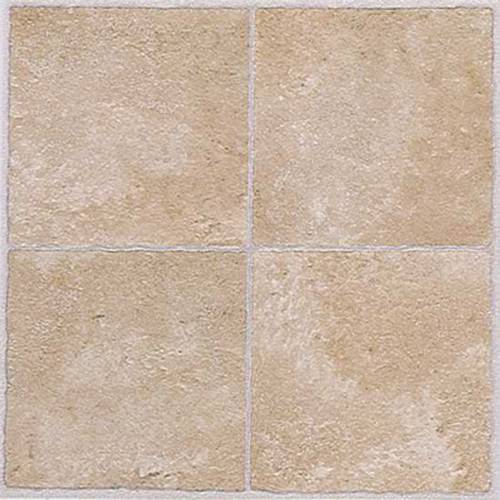 FLOOR TILE NO WAX SELF STICK 12 IN. X 12 IN. BEIGE - Click Image to Close