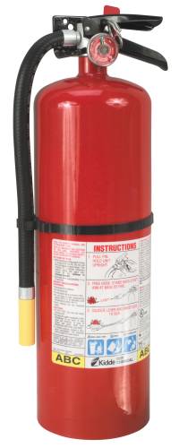 FIRE EXTINGUISHER PRO 10 LB MULTI-PURPOSE 4A:60BC RECHARGEABLE - Click Image to Close