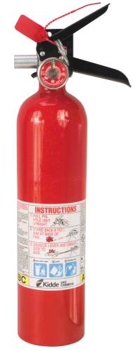 FIRE EXTINGUISHER PRO 2.6 LB MULTI-PURPOSE 1-A:10-B:C RECHARGEAB - Click Image to Close