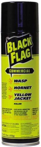 BLACK FLAG WASP HORNET YELLOW JACKET KILLER COMMERCIAL GRADE - Click Image to Close
