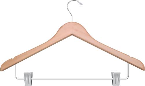 BALL TOP WOMENS HANGER WITH CLIPS - Click Image to Close