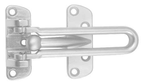 ANVIL MARK HIGH SECURITY DOOR GUARD SATIN CHROME - Click Image to Close