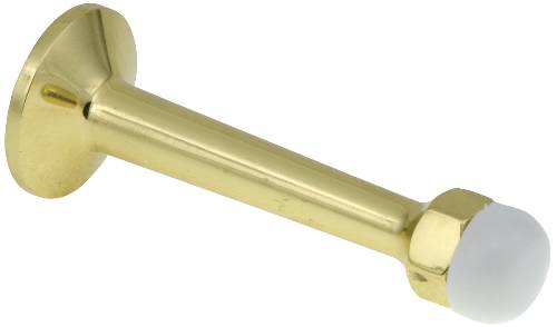 COMM SOLID BRASS RIGID DR STOP 3 1/4 IN
