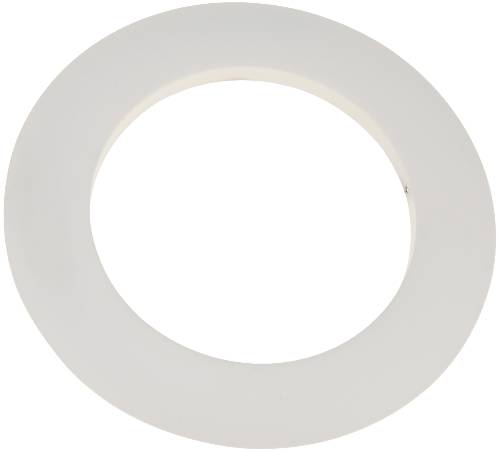 RECESSED TRIM 6" OPEN RING 8" OD X 5-1/4" ID BR40/PAR38 - Click Image to Close