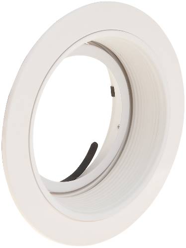 RECESSED TRIM 6" REGRESSED GIMBAL RING 7-3/4" X 4-1/4" WHITE - Click Image to Close