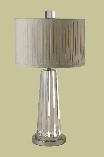 TABLE LAMP WITH FABRIC SHADE