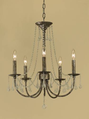 CHANDELIER FIVE LIGHT - Click Image to Close