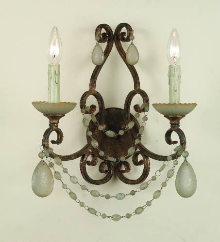 2L WALL SCONCE 7170-2W - Click Image to Close