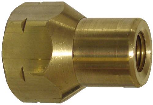 GAS POL FILL FITTING ADAPTER 1/4 IN. FNPT X FEMALE POL - Click Image to Close