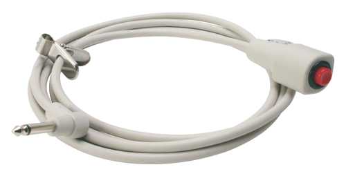 MOMENTARY CALL CORD ASSY WHITE - Click Image to Close