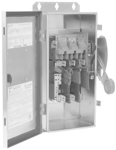 INDOOR SAFETY SWITCH NON-FUSIBLE HEAVY DUTY 30 AMP 3-POLE