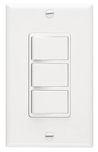 BROAN 3 FUNCTION CONTROL / IVORY - Click Image to Close