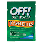 OFF DEEP WOODS WIPES 20/BX 12/CS - Click Image to Close