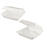 HINGED CONTAINR 9" BIODEGRADABLE 200