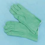 FLOCK-LN NITRILE GLOVE LG 13 IN 15-18 MIL GRE DZ - Click Image to Close