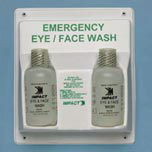 DBL EYE/FACE WASH STATION 11X4X13 - Click Image to Close