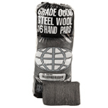 IND-QLTY STEEL WOOL HAND PAD #0000 FINEST 12/6