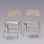 FLD CHAIR 16.8X16.3X29.3 STEEL BEI 4 - Click Image to Close