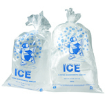 ICE BG 10 LB PENGUIN LOGO W/ TWIST TIES 1000