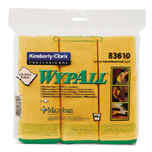 WYPALL MICROFIBER CLOTHS GOLD 4/6'S - Click Image to Close