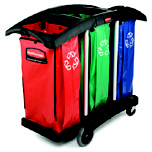 UNIVERSAL RECYCLING BAG SET OF 3 RED,GRN,BLU - Click Image to Close