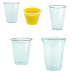 ULTRA TALL DRINK CUP 9 OZ PLAS CLE 20/50 - Click Image to Close