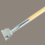 CLIP-ON DUST MOP HNDL 60X.938DIA WOOD 12 - Click Image to Close
