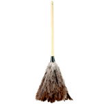 OSTRICH FTHR DUSTER 20 IN GRA HNDL 12 - Click Image to Close
