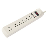 SURGE PROT 6-OUTLET - Click Image to Close